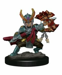 WizKids Games Dungeons & Dragons - Icons Of The Realms Premium Halfling Fighter Female All Board Games
