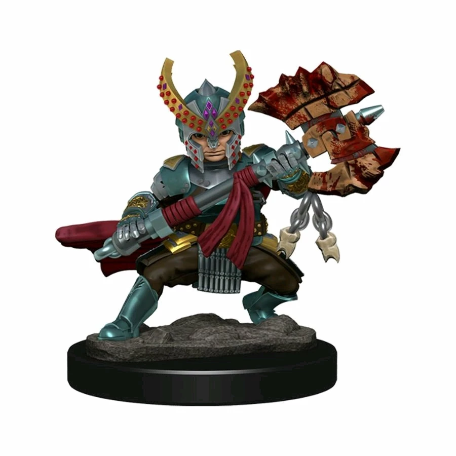 WizKids Games Dungeons & Dragons - Icons Of The Realms Premium Halfling Fighter Female All Board Games 2 WizKids Games Dungeons & Dragons - Icons Of The Realms Premium Halfling Fighter Female All Board Games