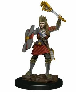 WizKids Games All Board Games Dungeons & Dragons - Icons Of The Realms Human Cleric Female Premium Figure