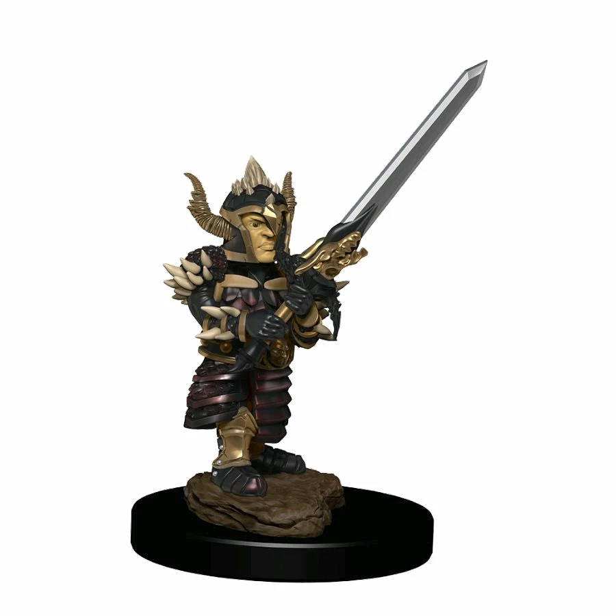 WizKids Games Dungeons & Dragons - Icons Of The Realms Halfling Fighter Male Premium Figure All Board Games 1 WizKids Games Dungeons & Dragons - Icons Of The Realms Halfling Fighter Male Premium Figure All Board Games