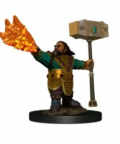 WizKids Games Dungeons & Dragons - Icons Of The Realms Dwarf Cleric Male Premium Figure