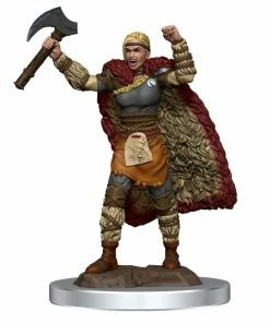 WizKids Games Dungeons & Dragons - Icons Of The Realms Premium Female Human Barbarian
