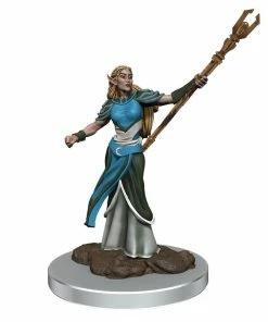 WizKids Games Dungeons & Dragons - Icons Of The Realms Premium Female Elf Sorcerer All Board Games