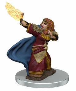 WizKids Games All Board Games Dungeons & Dragons - Icons Of The Realms Premium Female Dwarf Wizard