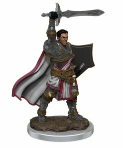 WizKids Games All Board Games Dungeons & Dragons - Icons Of The Realms Premium Male Human Paladin