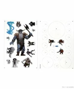 WizKids Games Dungeons & Dragons - Icons Of The Realms Icewind Dale 2D Frost Giant All Board Games
