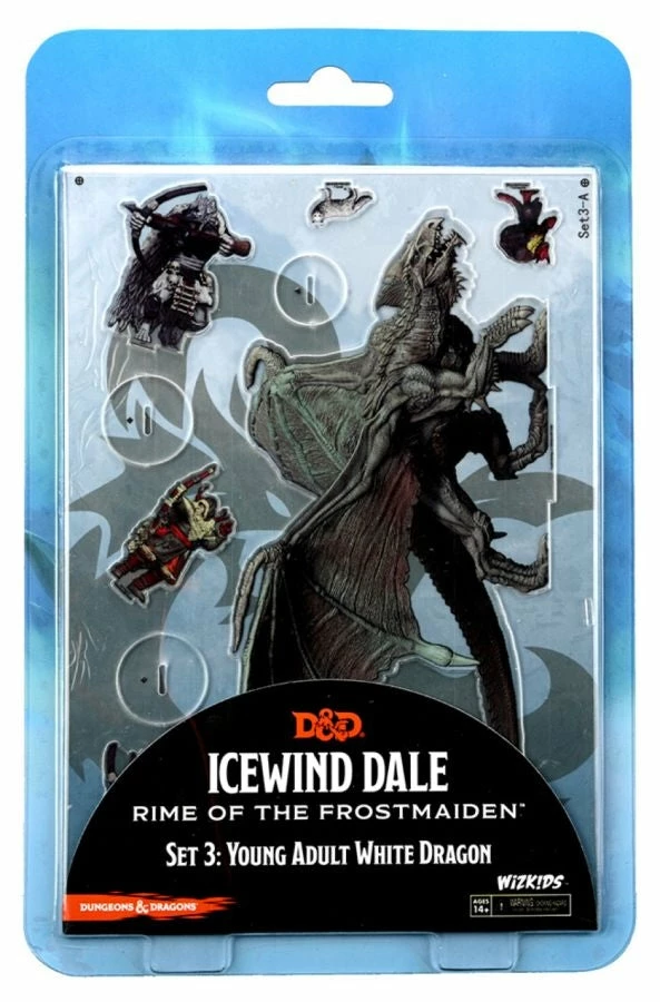 WizKids Games Dungeons & Dragons - Icons Of The Realms Icewind Dale 2D Young Adult White Dragon 1 WizKids Games Dungeons & Dragons - Icons Of The Realms Icewind Dale 2D Young Adult White Dragon