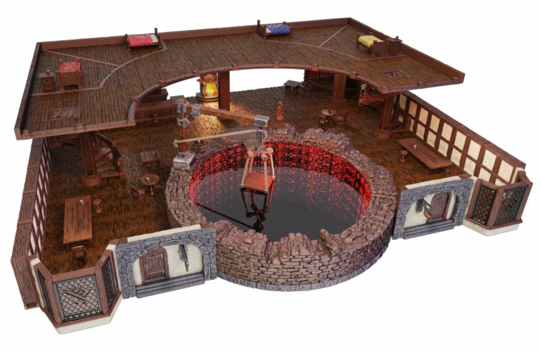 WizKids Games All Board Games Dungeons & Dragons - Icons Of The Realms The Yawning Portal Inn Premium Set 1 WizKids Games All Board Games Dungeons & Dragons - Icons Of The Realms The Yawning Portal Inn Premium Set