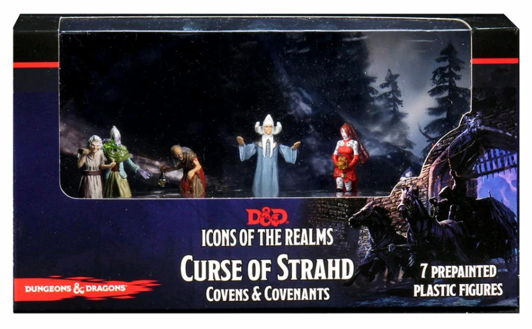 WizKids Games Dungeons & Dragons - Icons Of The Realms Curse Of Strahd Covens & Covenants Premium Box Set 2 WizKids Games Dungeons & Dragons - Icons Of The Realms Curse Of Strahd Covens & Covenants Premium Box Set