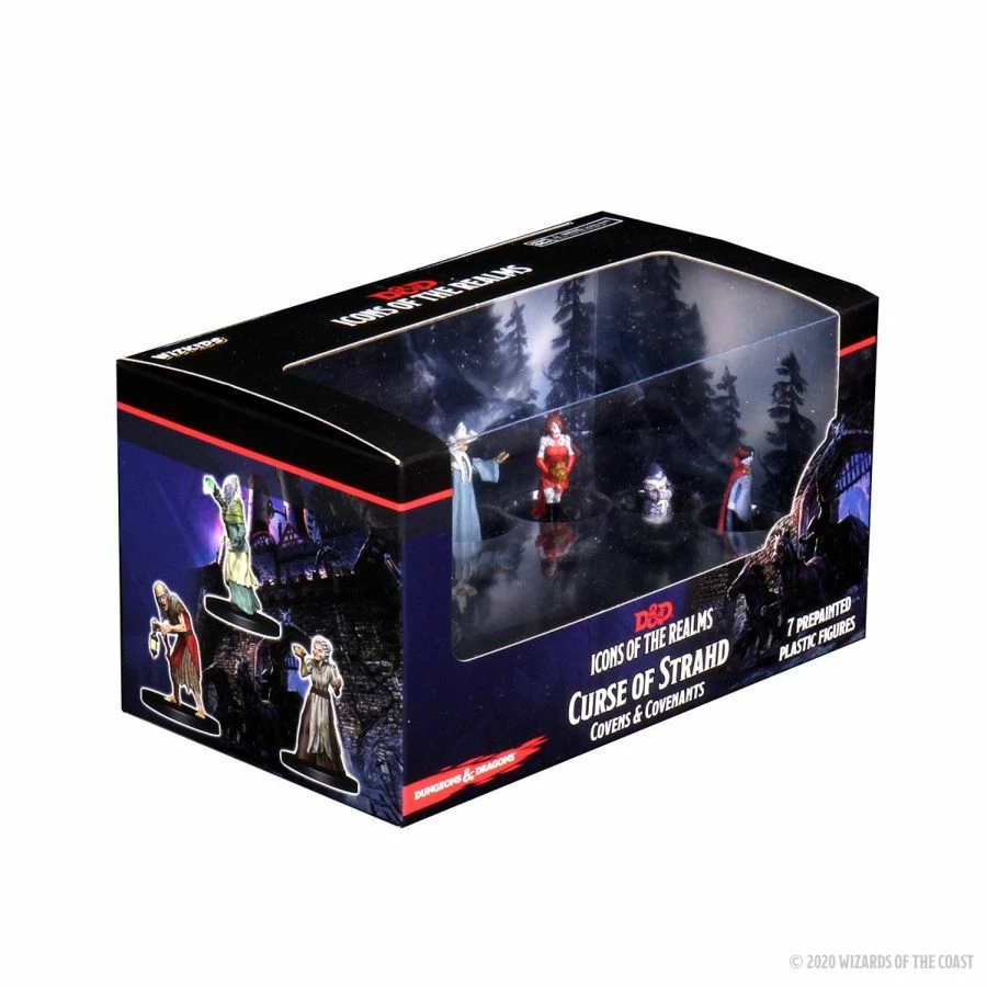 WizKids Games Dungeons & Dragons - Icons Of The Realms Curse Of Strahd Covens & Covenants Premium Box Set 1 WizKids Games Dungeons & Dragons - Icons Of The Realms Curse Of Strahd Covens & Covenants Premium Box Set