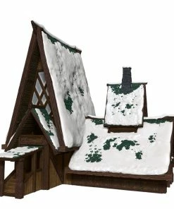 WizKids Games Dungeons & Dragons - Icons Of The Realms The Lodge Papercraft Set