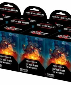 WizKids Games Dungeons & Dragons - Icons Of The Realms Set 20 Wild Beyond The Witchlight Booster (Brick Of 8) All Board Games