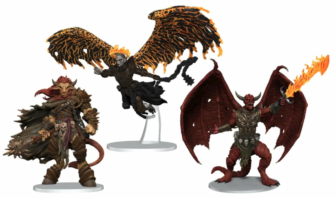 WizKids Games Dungeons & Dragons - Archdevils Bael, Bel & Zariel 1 WizKids Games Dungeons & Dragons - Archdevils Bael, Bel & Zariel