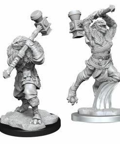 WizKids Games Critical Role - Unpainted Ravenite Half-Dragon Barbarian All Board Games