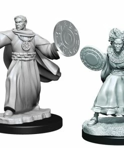WizKids Games Critical Role - Unpainted Human Graviturgy & Chronurgy Wizards