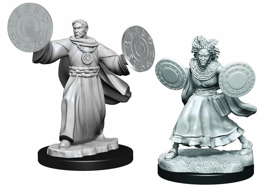 WizKids Games Critical Role - Unpainted Human Graviturgy & Chronurgy Wizards 2 WizKids Games Critical Role - Unpainted Human Graviturgy & Chronurgy Wizards
