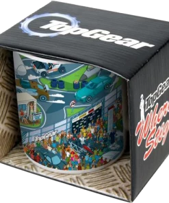 Half Moon Bay Top Gear - Where's Stig Studio Scene Mug Mugs