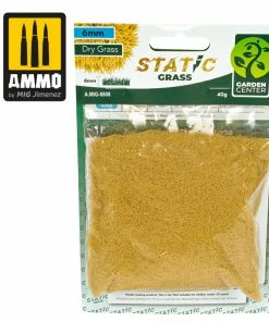 Ozzie Collectables All Board Games Ammo By MIG Dioramas - Static Grass - Dry Grass – 2mm