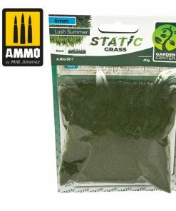 Ozzie Collectables Ammo By MIG Dioramas - Static Grass - Lush Summer – 6mm All Board Games