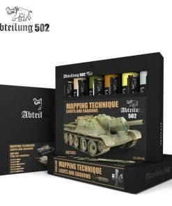 Ozzie Collectables Abteilung 502 Oil Sets - Mapping Technique Lights And Shadows