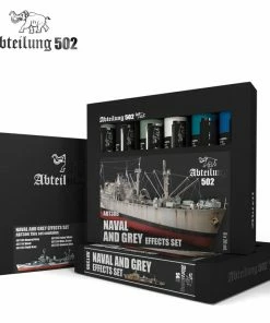 Ozzie Collectables Abteilung 502 Oil Sets - Naval And Grey Effects Set All Board Games