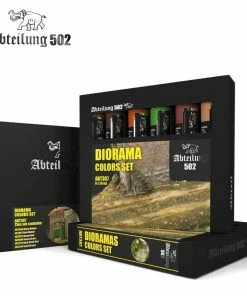 Ozzie Collectables All Board Games Abteilung 502 Oil Sets - Dioramas Colors Set