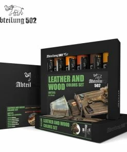 Ozzie Collectables All Board Games Abteilung 502 Oil Sets - Leather And Wood Set