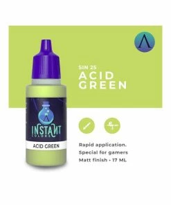 Ozzie Collectables Scale 75 Instant Colors Acid Green 17ml All Board Games