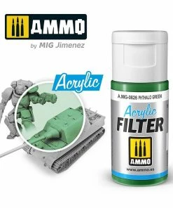 Ozzie Collectables All Board Games Ammo By MIG Acrylic Filter Phthalo Green