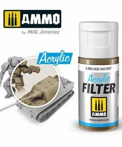 Ozzie Collectables All Board Games Ammo By MIG Acrylic Filter Sand Grey