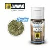 Ozzie Collectables Ammo By MIG Acrylic Washes: Brown Wash For Dark Yellow 15ml All Board Games