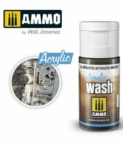 Ozzie Collectables All Board Games Ammo By MIG Acrylic Washes: Interiors Wash 15ml