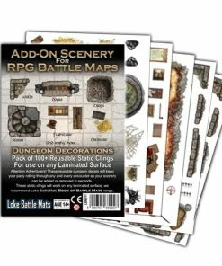 Ozzie Collectables All Board Games Add-on Scenery For RPG Battle Mats Dungeon Decorations