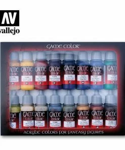 Ozzie Collectables All Board Games Vallejo Game Colour - Advanced 16 Colour Set