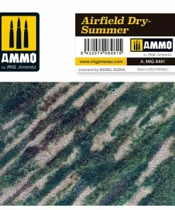 Ozzie Collectables All Board Games Ammo By MIG Dioramas - Scenic Mats - Airfield Dry-Summer