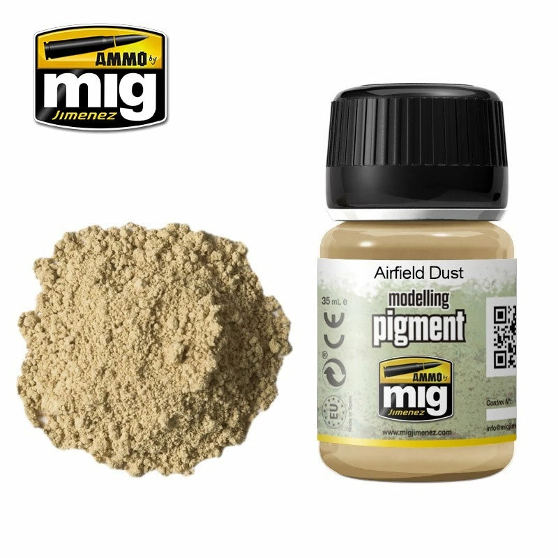 Ozzie Collectables Ammo By MIG Pigments Airfield Dust 35ml All Board Games 1 Ozzie Collectables Ammo By MIG Pigments Airfield Dust 35ml All Board Games