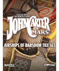 Ozzie Collectables All Board Games John Carter Of Mars: Adventures: Airships Of Barsoom Map Tiles