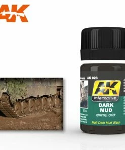 Ozzie Collectables AK Interactive Weathering Products - Dark Mud Effects All Board Games