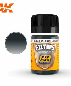 Ozzie Collectables AK Interactive Weathering Products - Filter For Panzer Grey Vehicles All Board Games