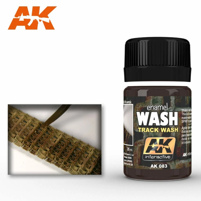 Ozzie Collectables AK Interactive Weathering Products - Track Wash 1 Ozzie Collectables AK Interactive Weathering Products - Track Wash