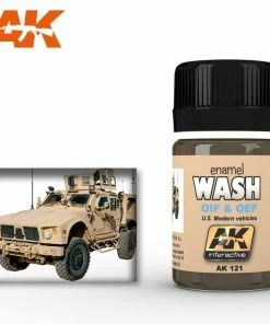 Ozzie Collectables AK Interactive Weathering Products - Oif & Oef - US Vehicles Wash All Board Games
