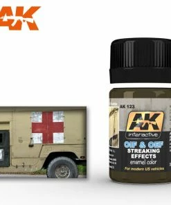 Ozzie Collectables AK Interactive Weathering Products - Oif & Oef - US Vehicles Streaking Effects All Board Games