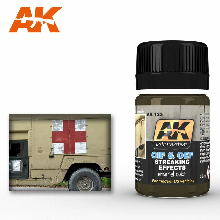 Ozzie Collectables AK Interactive Weathering Products - Oif & Oef - US Vehicles Streaking Effects All Board Games 1 Ozzie Collectables AK Interactive Weathering Products - Oif & Oef - US Vehicles Streaking Effects All Board Games