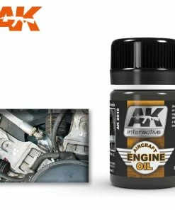 Ozzie Collectables AK Interactive Weathering Products - Aircraft Engine Oil All Board Games