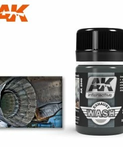 Ozzie Collectables AK Interactive Weathering Products - Exhaust Wash