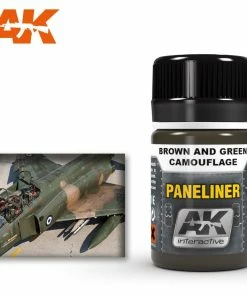 Ozzie Collectables AK Interactive Weathering Products - Paneliner For Brown And Green Camouflage All Board Games
