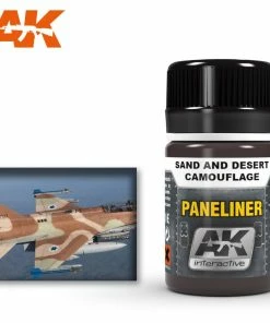 Ozzie Collectables AK Interactive Weathering Products - Paneliner For Sand And Desert Camouflage