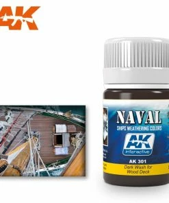 Ozzie Collectables All Board Games AK Interactive Weathering Products - Dark Wash For Wood Deck
