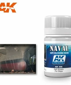 Ozzie Collectables AK Interactive Weathering Products - Salt Streaks For Ships All Board Games