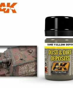 Ozzie Collectables AK Interactive Weathering Products - Sand Yellow Deposit All Board Games